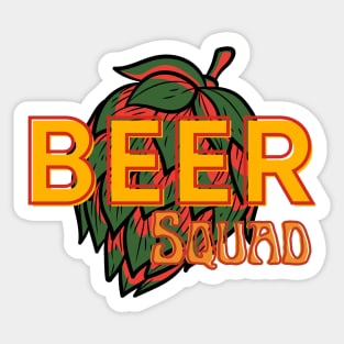 Beer squad St Patricks day Sticker